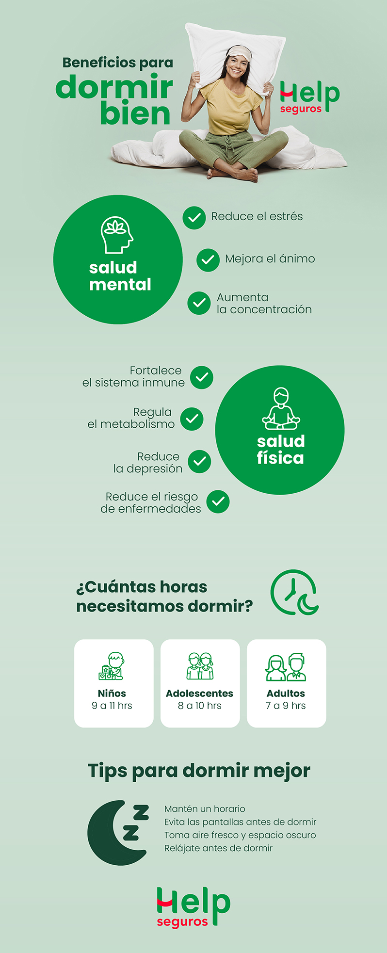 Día Mundial del Sueño 2026 - Help Seguros